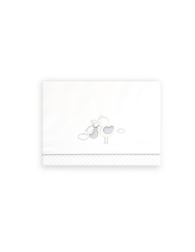 Triptico Minicuna Cigueña Oso Bco/Gris