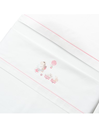 Triptico Maxicuna Mod Jirafa Bicicleta Bco/Rosa