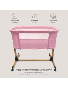 Mincuna Aluminio+Vestidura Stuck To Me Rosa 2