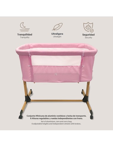 Mincuna Aluminio+Vestidura Stuck To Me Rosa