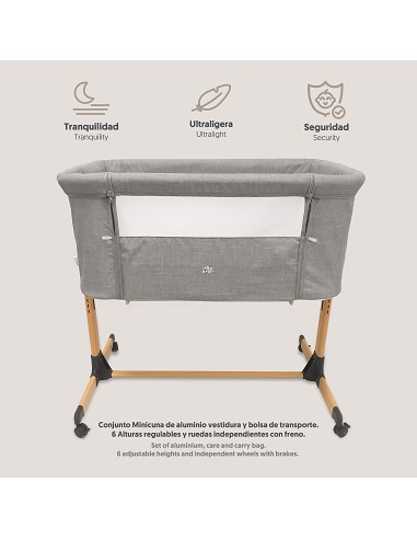 Mincuna Aluminio+Vestidura Stuck To Me Gris