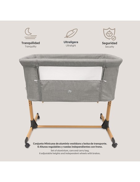 Mincuna Aluminio+Vestidura Stuck To Me Gris