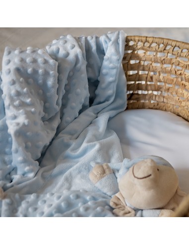 Manta 0. 80 x 1. 10 Azul