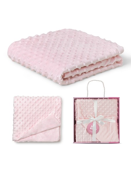 Manta 0. 80 x 1. 10 Rosa