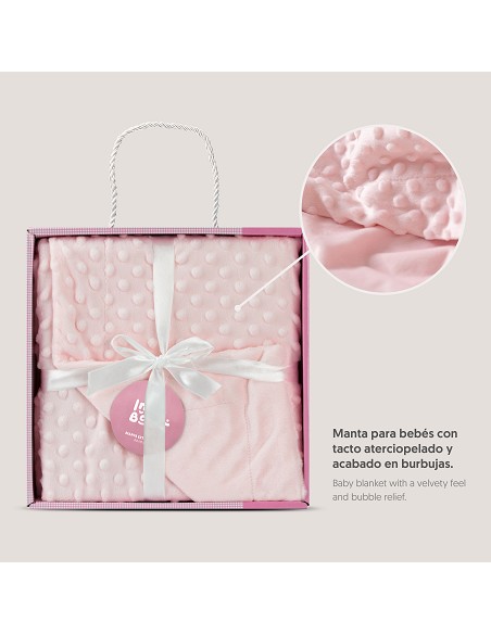 Manta 0. 80 x 1. 10 Rosa