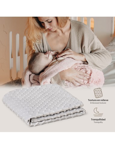 Manta 0. 80 x 1. 10 Gris