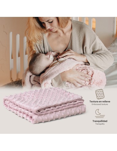 Manta 0. 80 x 1. 10 Rosa Maquillaje