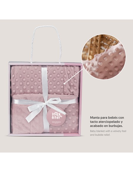 Manta 0. 80 x 1. 10 Rosa Maquillaje