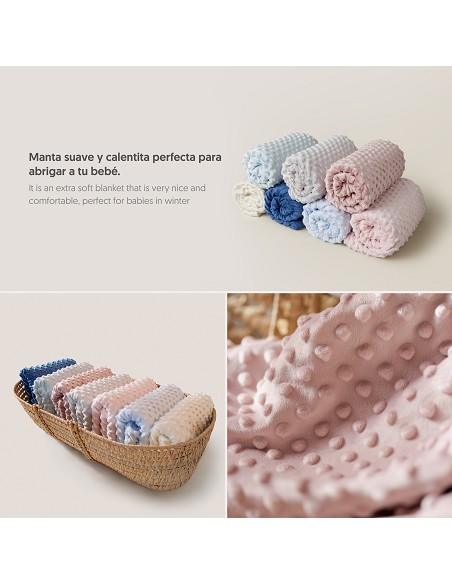 Manta 0. 80 x 1. 10 Rosa Maquillaje