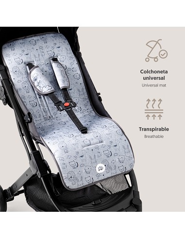 Colchoneta Mod Cat Gris