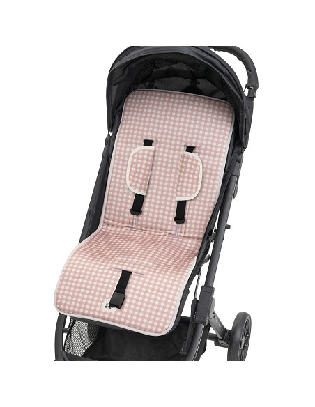 Colchoneta Mod Vichy Rosa