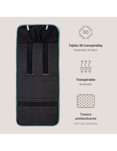 Colchoneta Mod Liso Verde