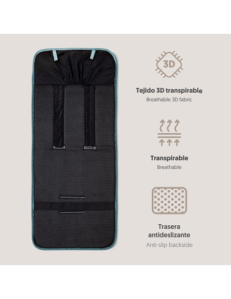 Colchoneta Mod Liso Verde