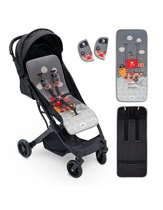 Colchoneta Mod Pirata Caribe Gris