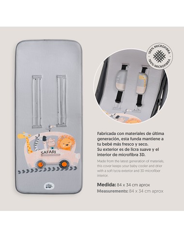 Colchoneta Modelo Safari Tours Gris