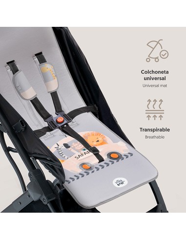 Colchoneta Modelo Safari Tours Gris