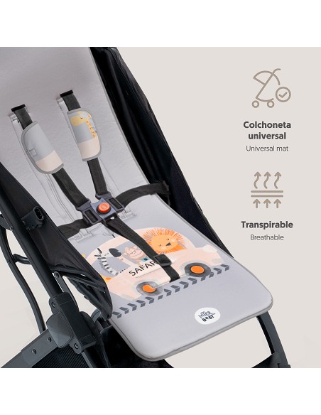 Colchoneta Modelo Safari Tours Gris