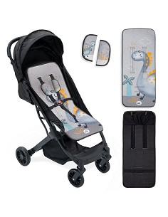 Colchoneta Modelo Dino Palmera Gris