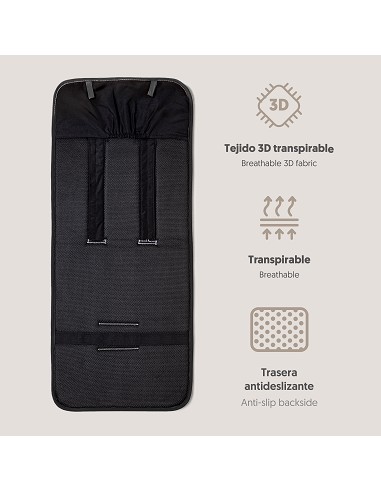 Colchoneta Modelo Dino Palmera Gris