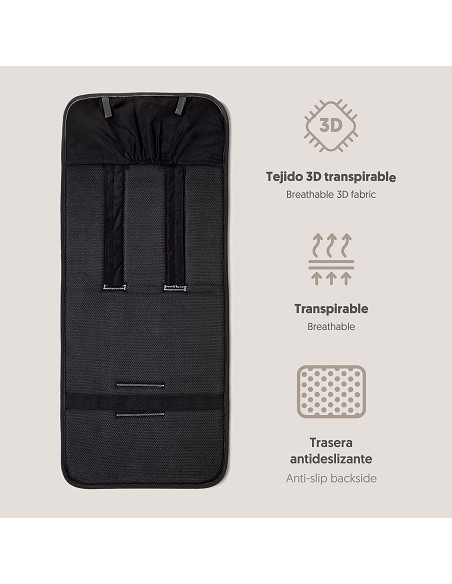 Colchoneta Modelo Dino Palmera Gris