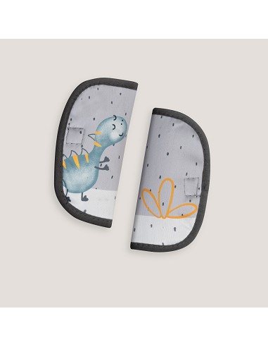 Colchoneta Modelo Dino Palmera Gris