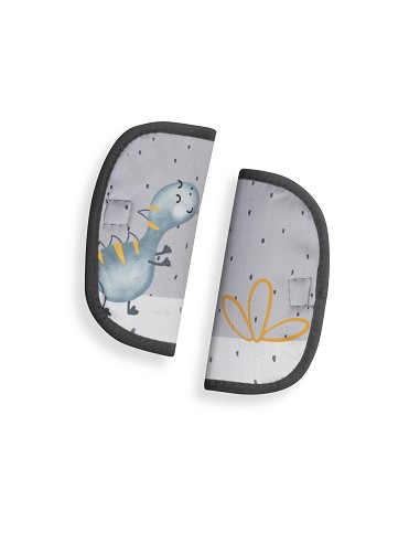 Colchoneta Modelo Dino Palmera Gris