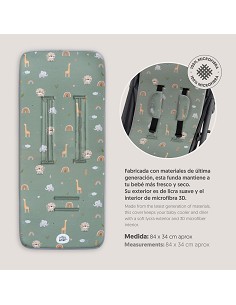 Colchoneta Modelo Safari Verde 2