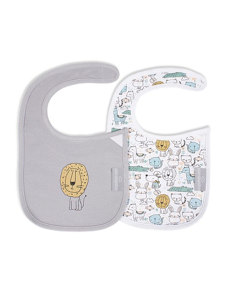 Pack 2 Baberos Velcro (Gatitos)