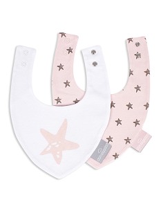 Pack 2 Baberos Bandana (Estrella) Gris