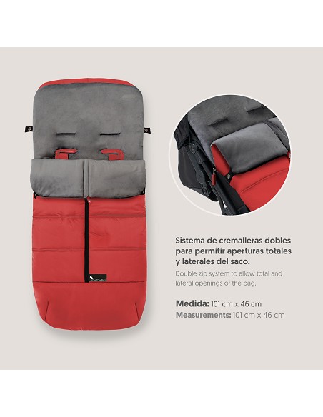 Saco Universal Granate-Rojo