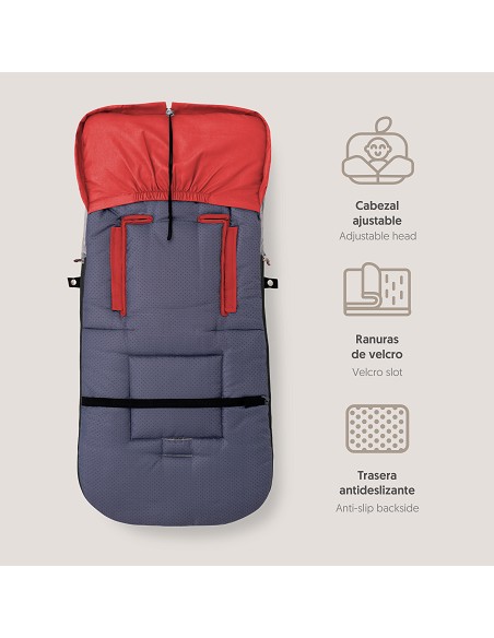 Saco Universal Granate-Rojo