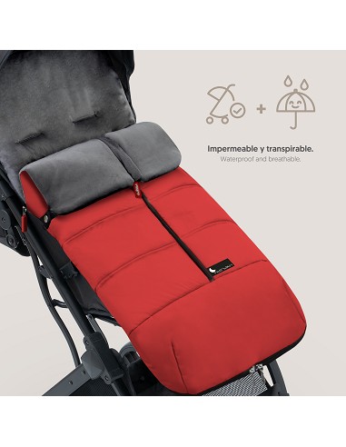 Saco Universal Granate-Rojo