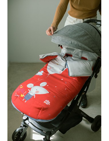 Saco Carro Mod Ratita Rojo