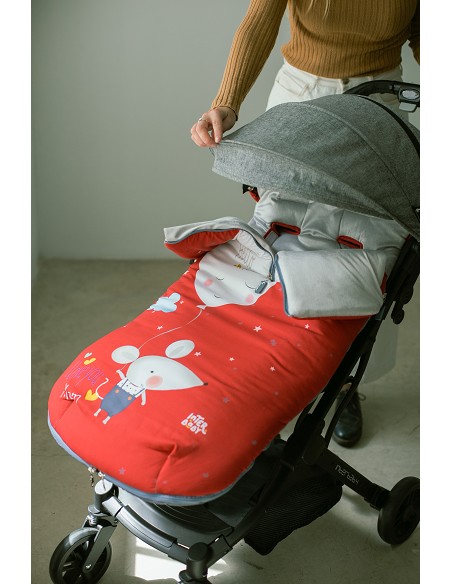 Saco Carro Mod Ratita Rojo