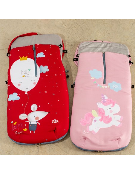 Saco Carro Mod Ratita Rojo