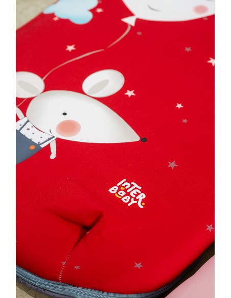 Saco Carro Mod Ratita Rojo