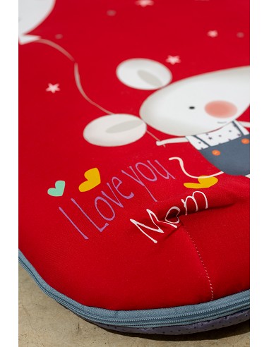 Saco Carro Mod Ratita Rojo