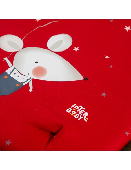 Saco Carro Mod Ratita Rojo