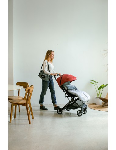 Saco Carro Universal Mod Continuo Animales Gris