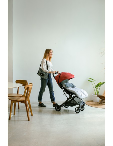 Saco Carro Universal Mod Continuo Animales Gris