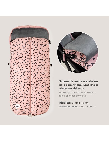 Saco Carro Universal Mod Montan Rosa