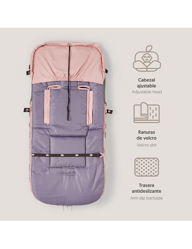 Saco Carro Universal Mod Star Marino Rosa