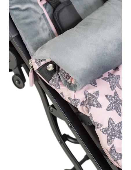 Saco Carro Universal Mod Star Marino Rosa