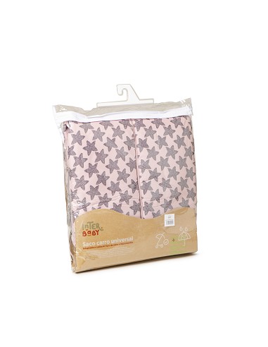 Saco Carro Universal Mod Star Marino Rosa