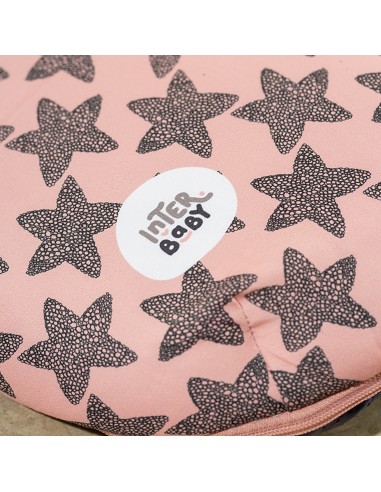 Saco Carro Universal Mod Star Marino Rosa