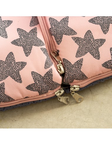 Saco Carro Universal Mod Star Marino Rosa