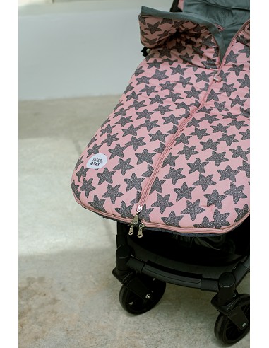 Saco Carro Universal Mod Star Marino Rosa