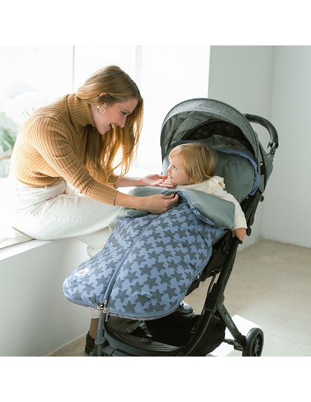 Saco Carro Universal Mod Star Marino Gris