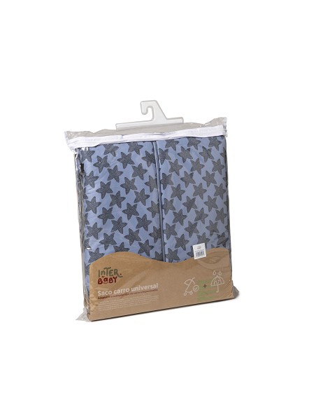 Saco Carro Universal Mod Star Marino Gris