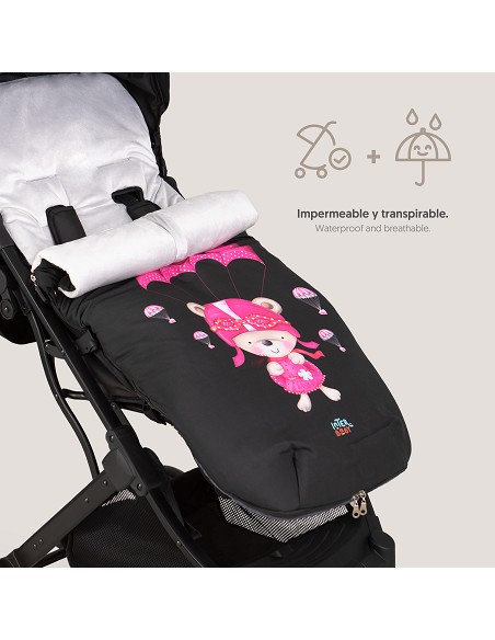 Saco Carro Universal Mod Paracaidista Rosa